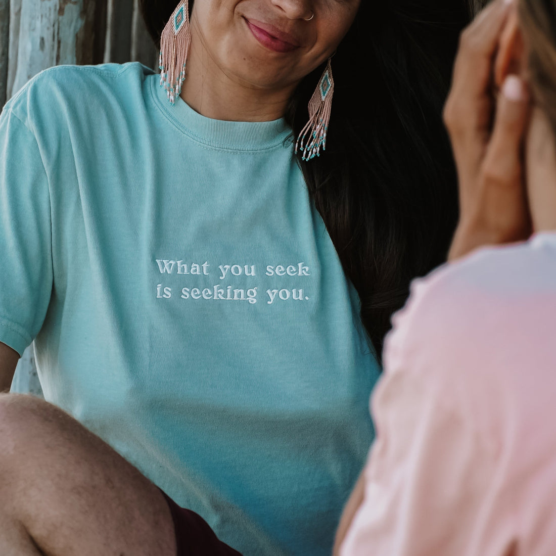 What You Seek Is Seeking You T-shirt - Unlocked Movement